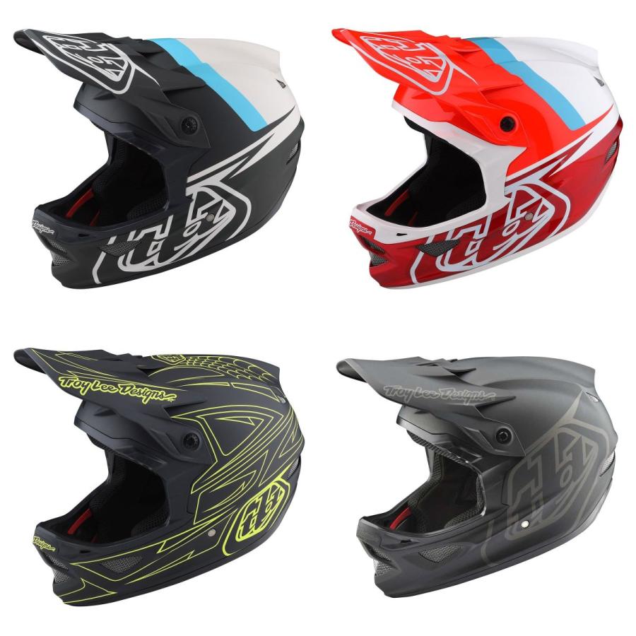 フルフェイスヘルメット TROY LEE DESIGNS /2022モデル D3 FIBERLITE