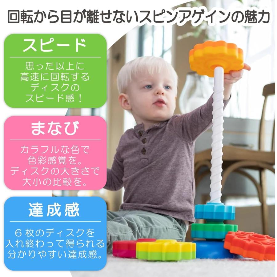 ファットブレイン(Fat Brain Toys) スピンアゲイン 知育玩具 ファットブレイン(Fat Brain Toys) スピンアゲイン 知育玩具