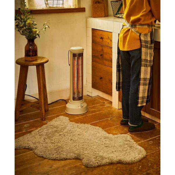 美品！ブルーノ　電気ストーブ　カーボンヒーター BRUNO　BOE077-GGR Amazon | BRUNO ブルーノ カーボンヒーター 電気ヒーター タワー