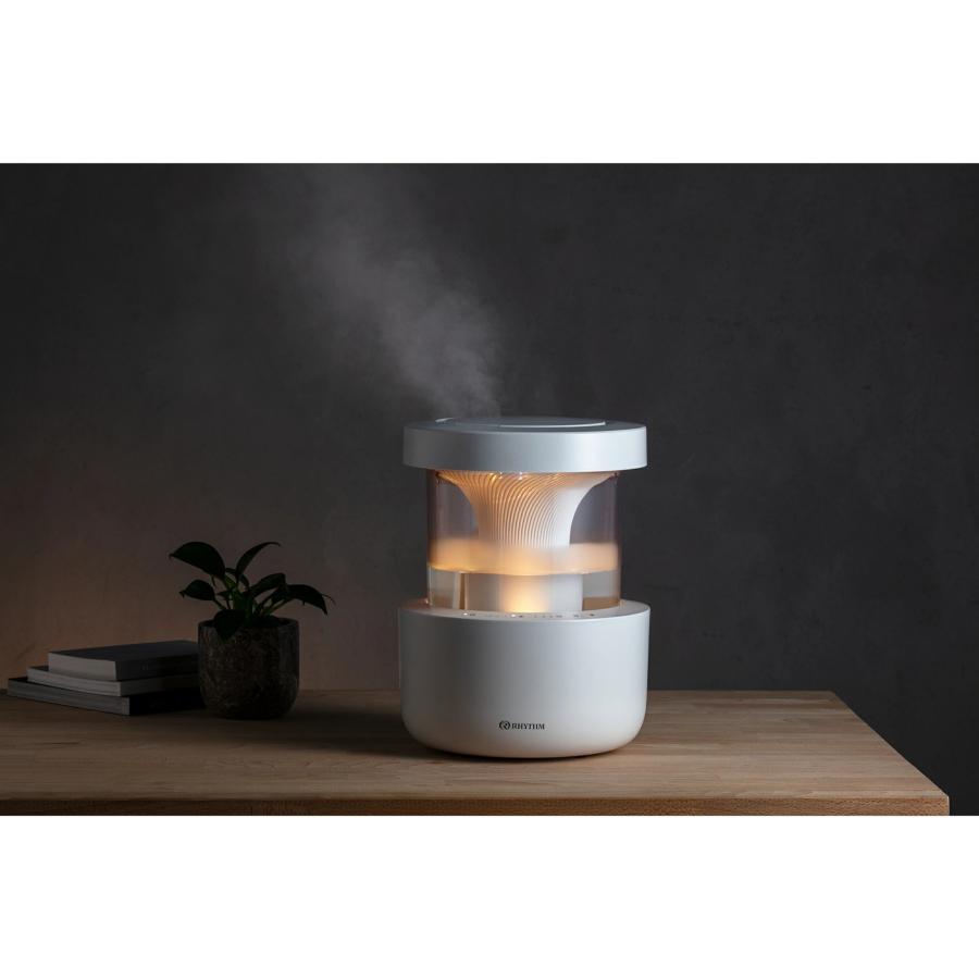 リズム 加湿器 超音波式 2024 タンク乾燥機能 付 10畳対応 9YYA29RH84