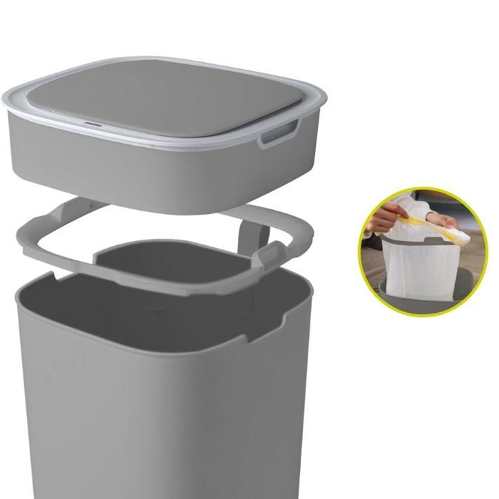 モランディ　プラスチックセンサービン 12L　ホワイト EK6288-12L-WH