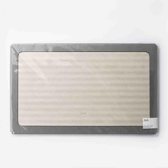soil(珪藻土) - soil BATH MAT wave ソイル 二階建てバス引っ敷き 縮くれる