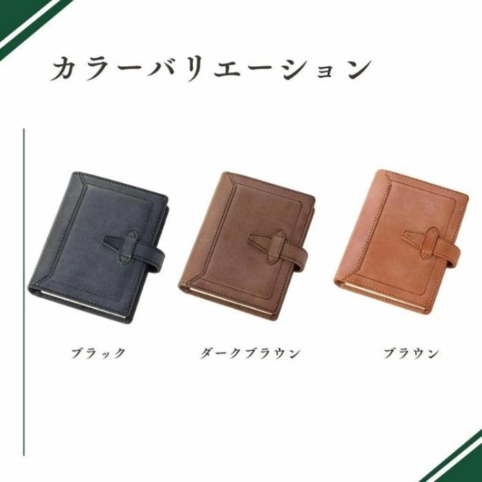 レイメイ藤井 メモホルダー ダヴィンチ ロロマミニメモ A7 ブラウン