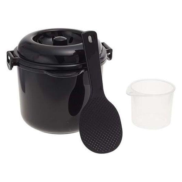 Kakusee カクセー 電子レンジ専用炊飯器 備長炭入り ちびくろ Kakusee カクセー 電子レンジ専用炊飯器 備長炭入り ちびくろ