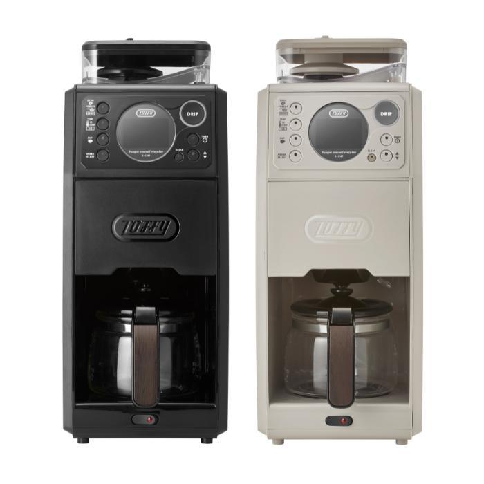 Toffy トフィー 全自動ミル付カスタムドリップコーヒーメーカー K-CM9