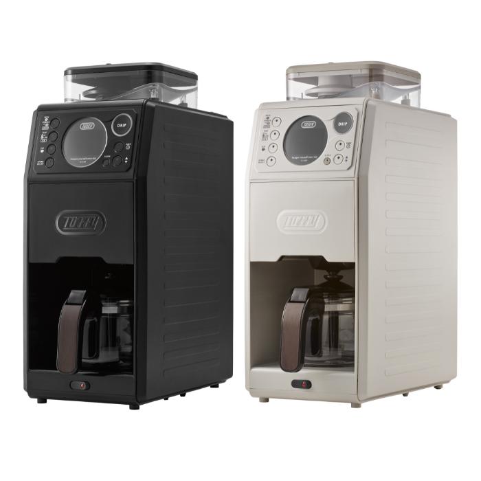 Toffy トフィー 全自動ミル付カスタムドリップコーヒーメーカー K-CM9