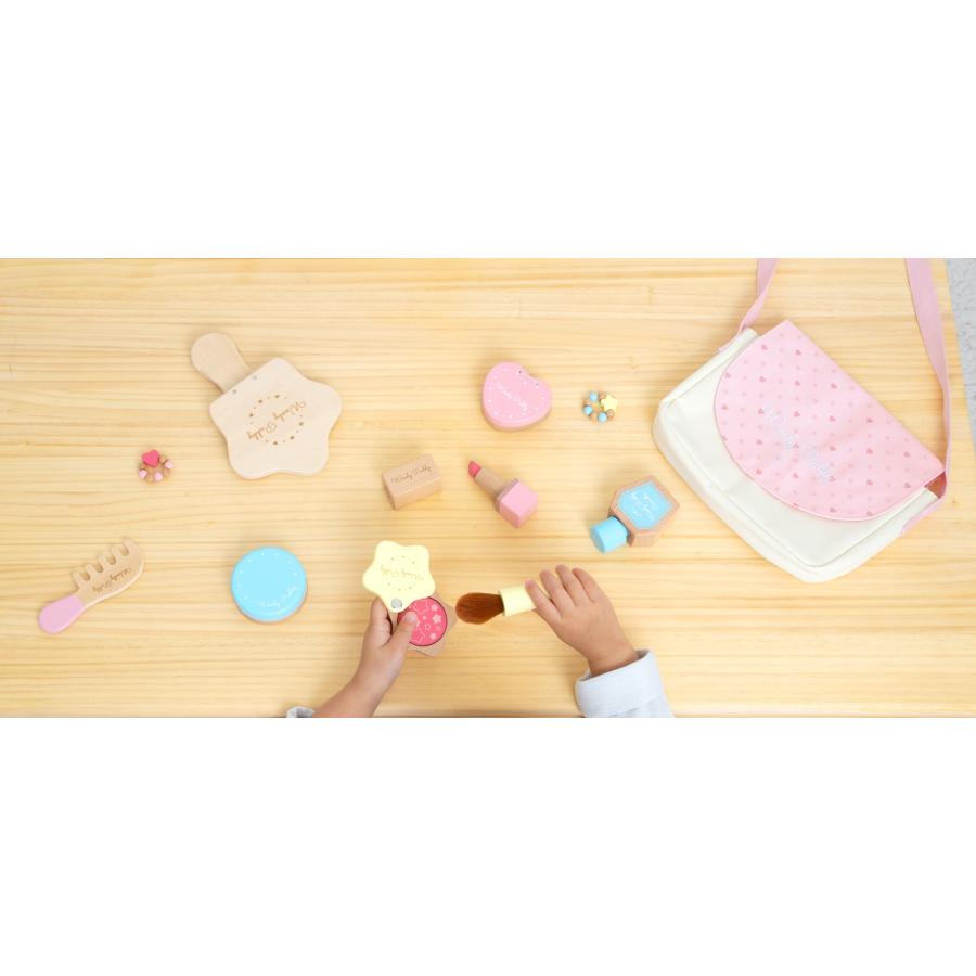 はじめてのおままごと きらきらコスメセット マグネット 木のおもちゃ