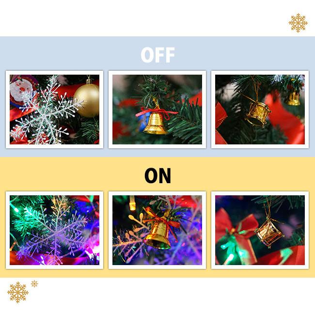 クリスマスツリー　セット　新品　150cm 飾り付き　雪化粧ツリー　ライト付き オーナメント＆ライト付 クリスマスツリー 150cm LED 雪化粧