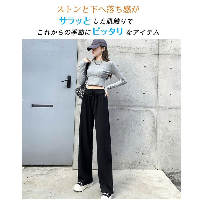 ドゥファミリー　ベージュ ガウチョパンツ ゴムウエスト セール】ウエストゴムAラインガウチョワイドパンツ（その他パンツ
