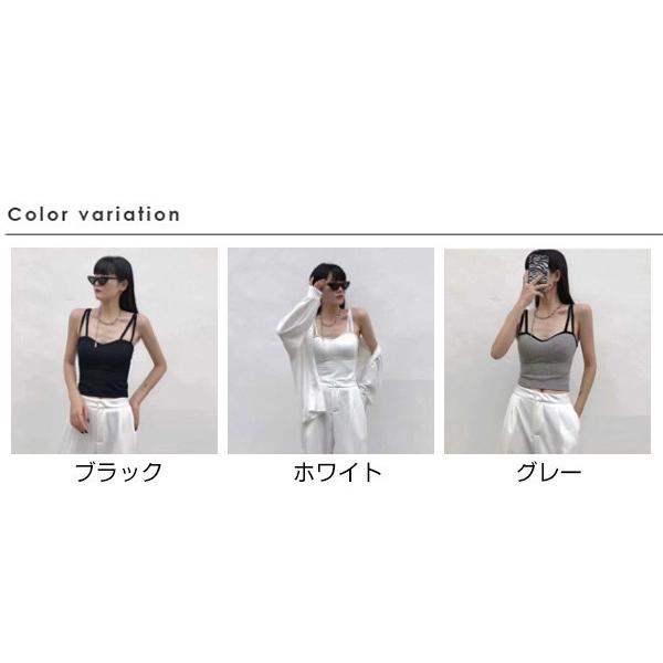 キャミソール タンクトップ ブラキャミ カップ付きキャミソール 補正