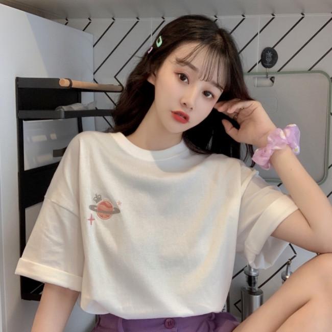 Tシャツ 夏 涼しい 接触冷感 レディース 半袖 トップス ゆるTシャツ 