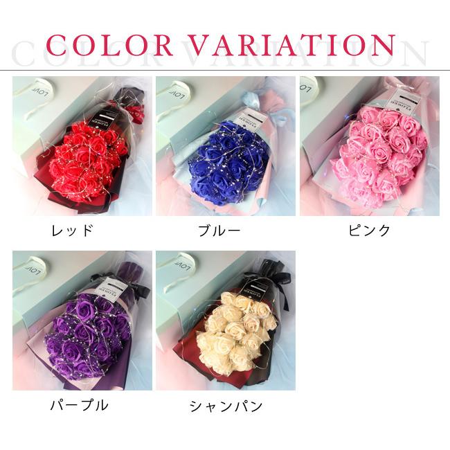 ソープフラワー 母の日 花束 ギフト ブーケ 造花 花 ボックス バラ