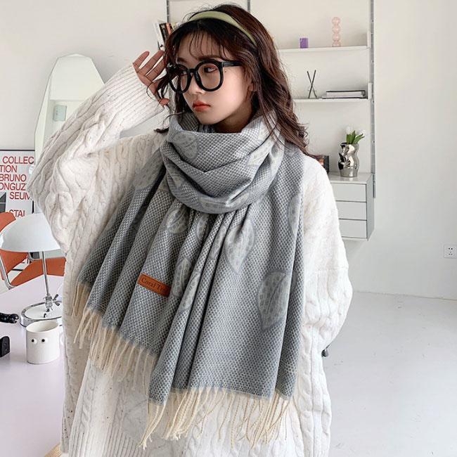 アンジェロフスコ ルカラレンツァ ストール マフラー 薄茶 09 アンジェロフスコ ルカラレンツァ ストール マフラー 薄茶 09