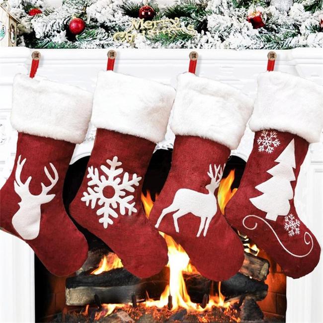 クリスマス飾り クリスマスツリー飾り 靴下 クリスマスの鹿 雪だるま