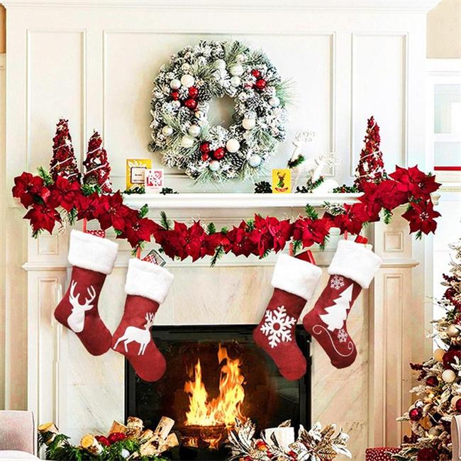 クリスマス飾り クリスマスツリー飾り 靴下 クリスマスの鹿 雪だるま
