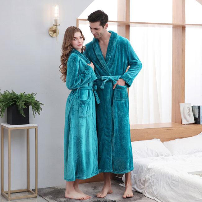 バスローブ サウナ カップルガウン ルームウェア 風呂上がり 秋新作