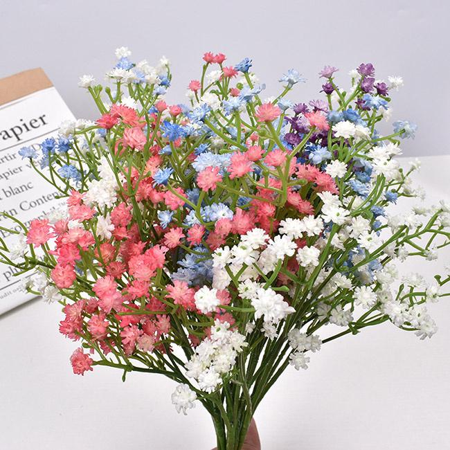 造花 かすみ草 ブーケ フェイクフラワー 人工花 花束 枯れない花