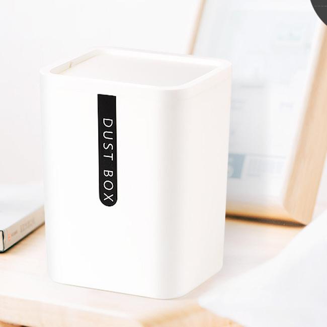 ゴミ箱 ごみ箱 木目調 ミニ ダストボックス ワンタッチ 2L 2リットル
