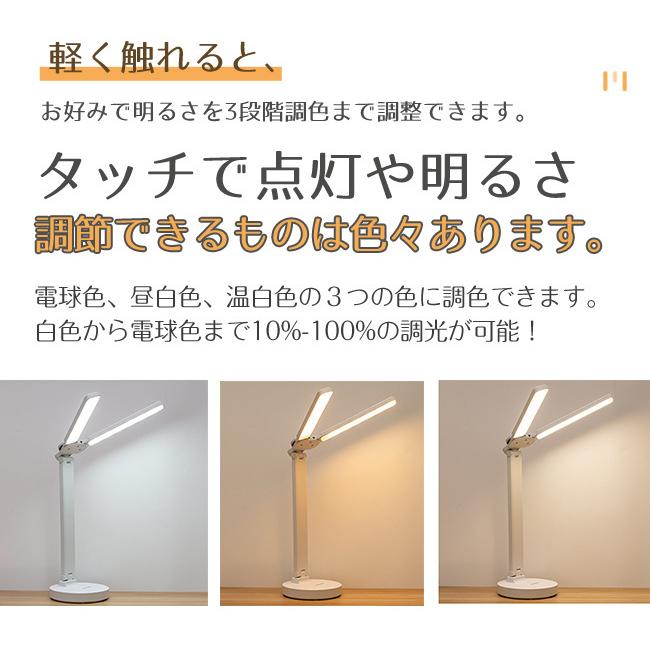 秋新作 秋冬 新作 デスクライト クリップライト 二又 卓上ライト LED