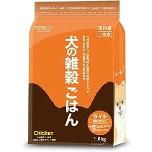 アニマルワン 犬の雑穀ごはん 1.6kg 選べる6個セット (6袋セット) アニマル・ワン ドッグフード ドライ チキン_1