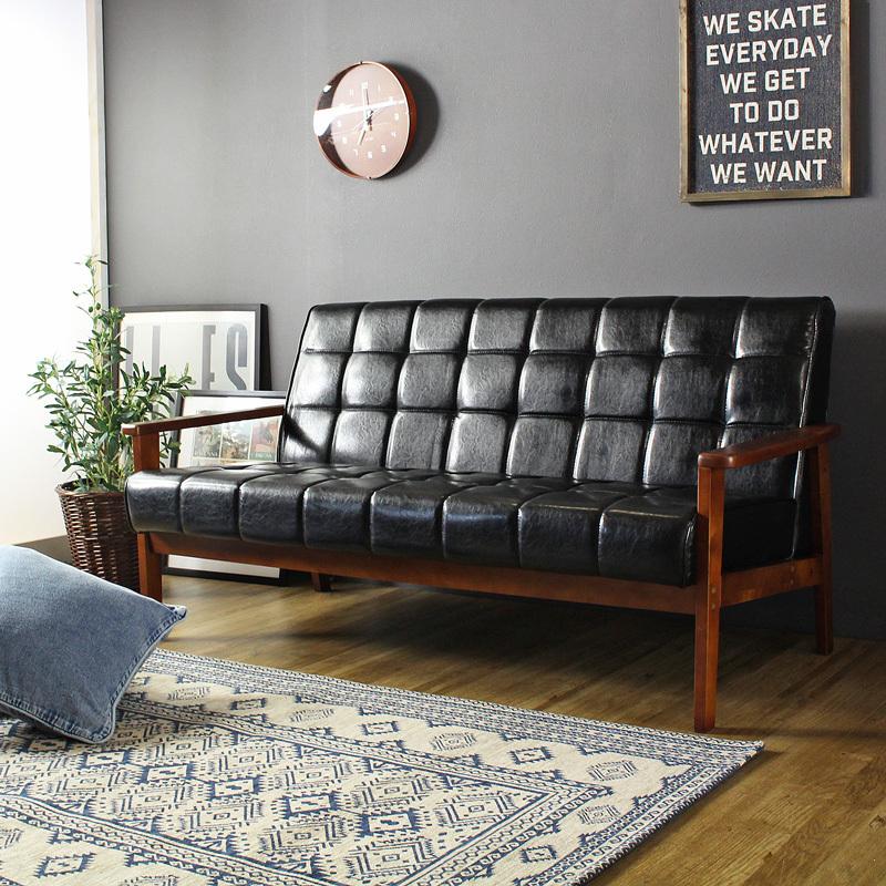 ソファ2 5人掛け Loire ロワール ヴィンテージ モダン 黒 ワンルーム ソファ おしゃれ かっこいい ブラック メンズ おすすめ 流行 Iw 76 Z家具 通販 Yahoo ショッピング