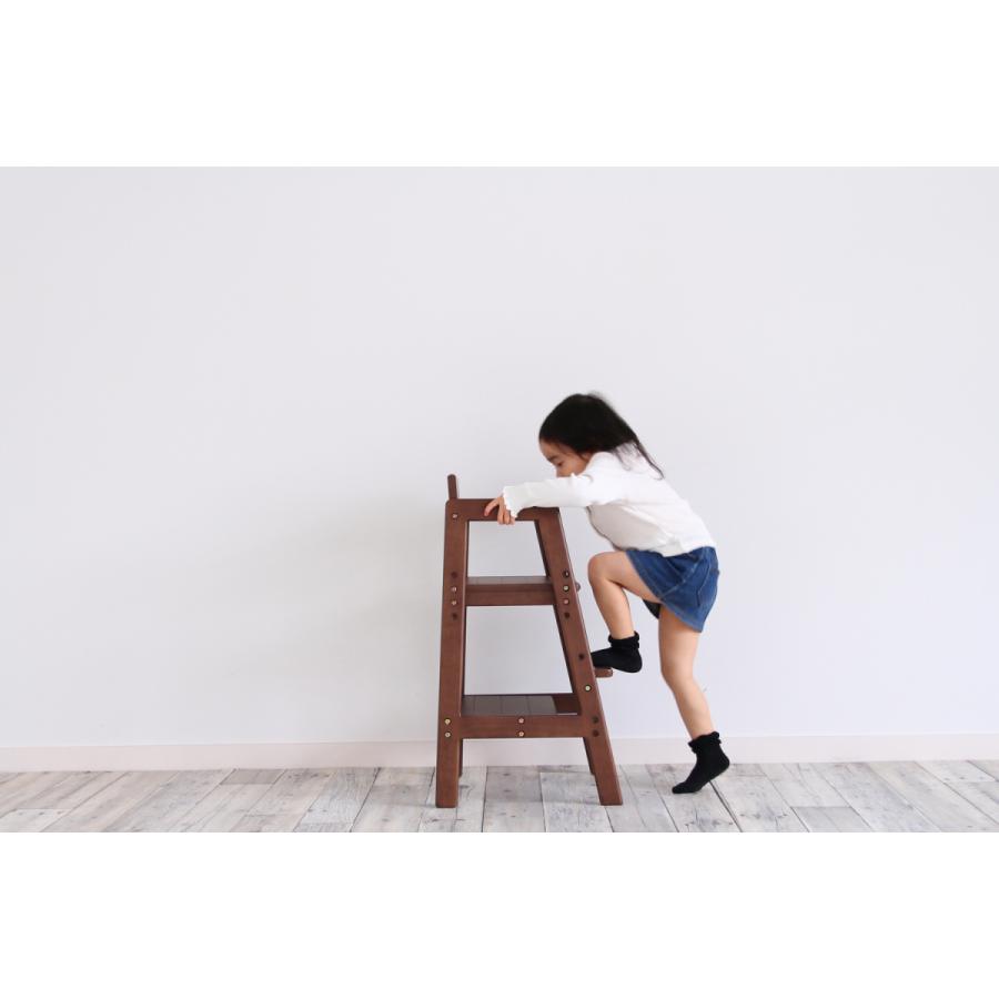 ベビーチェア ハイチェア  木製 高さ調節 ダイニングチェア ベビーチェアー 子供 2歳 食事 椅子｜zkagu｜04