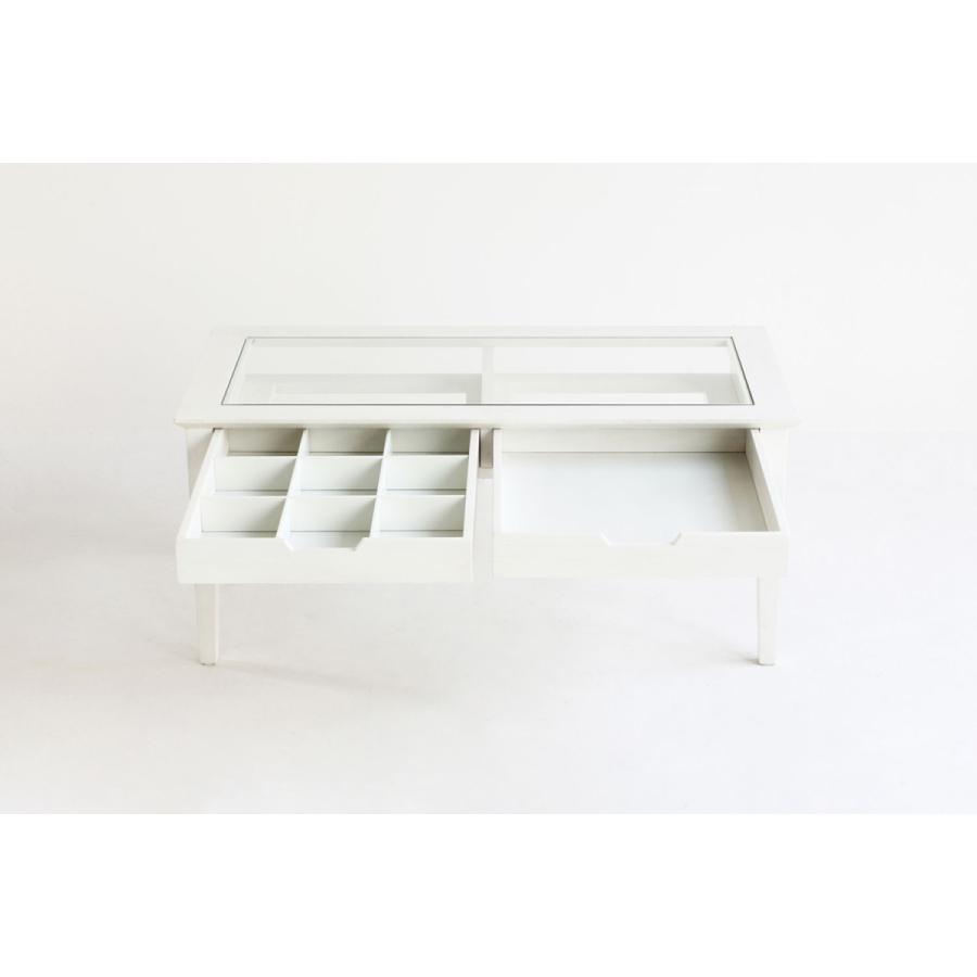 コレクションテーブル ガラステーブル センターテーブル リビング  