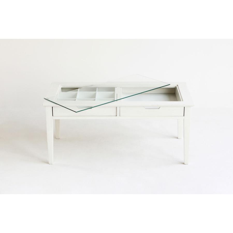 コレクションテーブル ガラステーブル センターテーブル リビング  