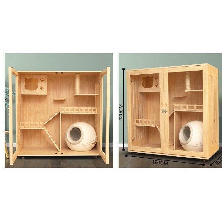 猫 ケージ キャットケージ 2段 木製フレーム 保護 脱走防止 多頭飼い スチール ペットケージ 広々 大型 猫ゲージ 高級感 キャットハウス ネコ ハウス 留守番 スチール 木製フレーム キャットケージ 猫ゲージ 2段 脱走防止 大型 ハウス 保護 ネコ ペットケージ 多頭飼い 猫 留守番 キャットハウス 広々 ケージ 高級感