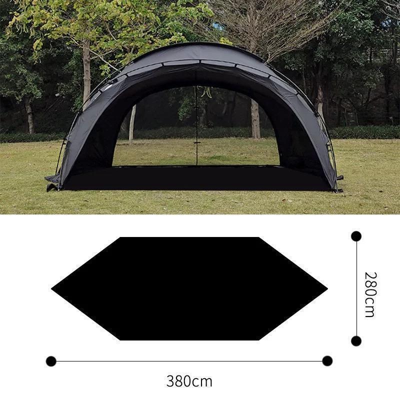 秋冬の主役◎ ドームテント ドーム型テント ドーム型シェルター 半球状ドーム型シェルター 自立式ト 球型 大型ドームテント 煙突穴付き スカート付　TPUドア対応　軽量 防水 【IQY7983023542】(29172円)