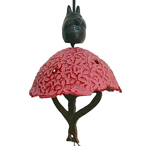 ジブリグッズ となりのトトロ 南部鉄風鈴 花咲かトトロ ジブリグッズ となりのトトロ 南部鉄風鈴 花咲かトトロ