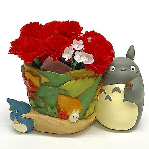 母の日ジブリ フラワーギフト となりのトトロ 葉っぱあつめカーネーションセット Haha Happa Zoonetyahoo 店 通販 Yahoo ショッピング