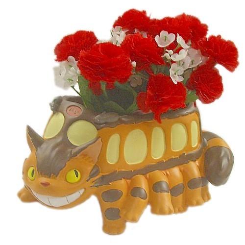 母の日ジブリギフト】となりのトトロ ネコバスが走るカーネーション