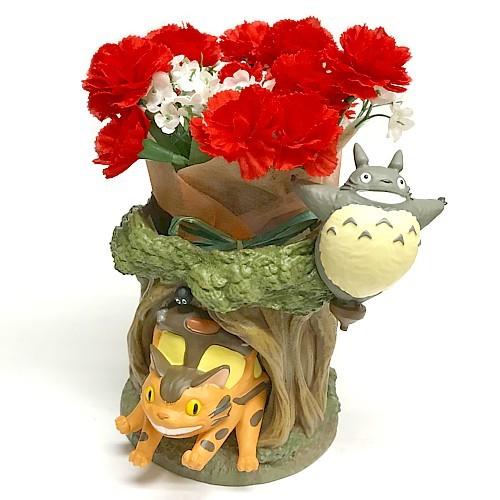母の日ジブリギフト】となりのトトロ トトロが飛んでるカーネーション