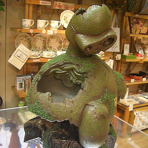 ジブリガーデニングプランター 】天空の城ラピュタ/ロボット兵の ジブリガーデニングプランター 】天空の城ラピュタ/ロボット兵の