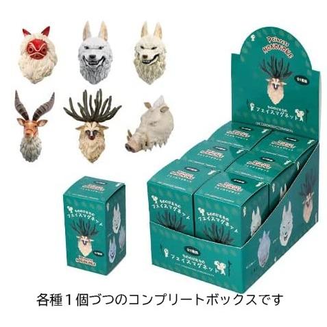 スタジオジブリ もののけ姫 フェイスマグネット もののけたち 6 スタジオジブリ もののけ姫 フェイスマグネット もののけたち 6