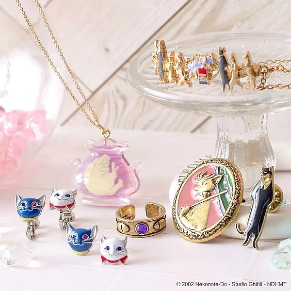 スタジオジブリ 猫の恩返し ルイーゼの絵画ブローチ : ZOONETYahoo!店