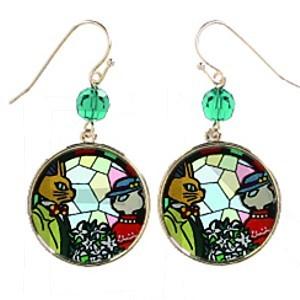 【新品・未使用】Donguri Closet限定 耳をすませば ピアス　ジブリ Donguri Closet】耳をすませば ピアス 輝く鉱石 | どんぐり共和国そら