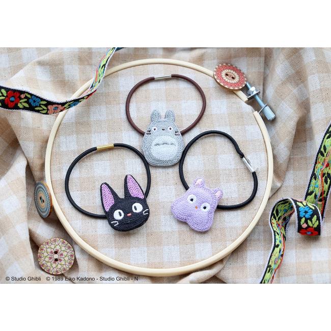 スタジオジブリ 魔女の宅急便 刺繍アクセサリーシリーズ ヘアゴム ジジ