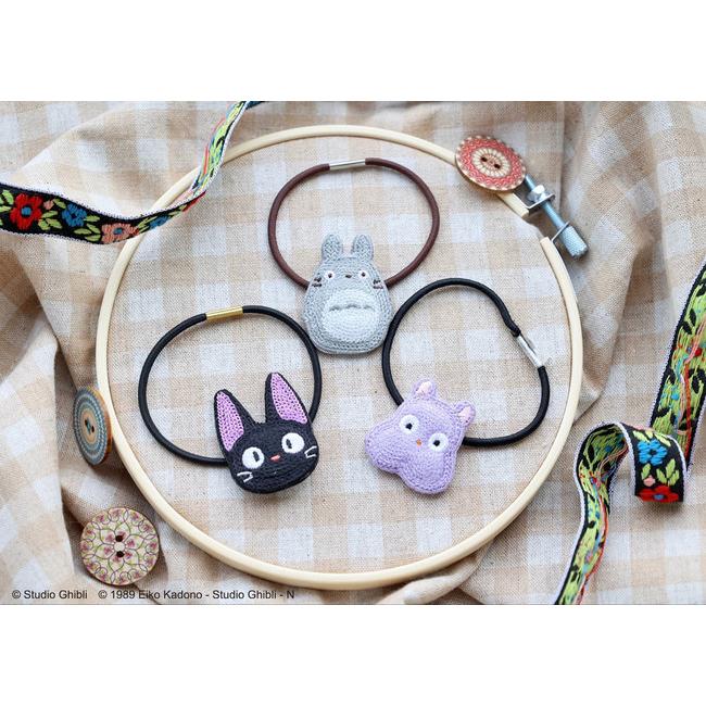 スタジオジブリ となりのトトロ 刺繍アクセサリーシリーズ ヘアゴム 