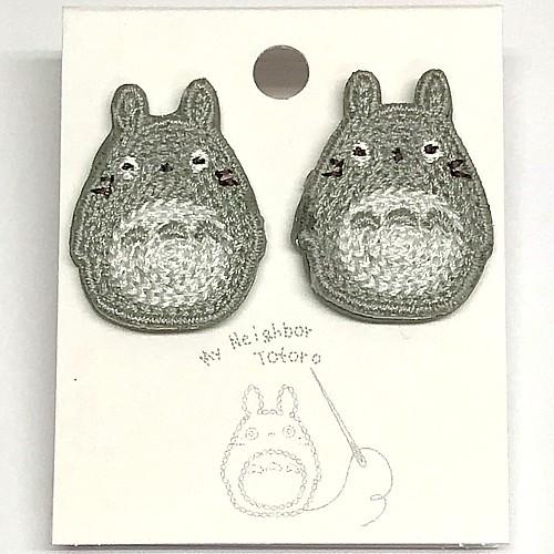 スタジオジブリ となりのトトロ 刺繍アクセサリーシリーズ ピアス