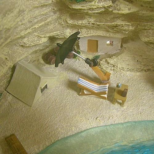 スタジオジブリ ジブリグッズ 紅の豚 ライトアップサウンドジオラマ