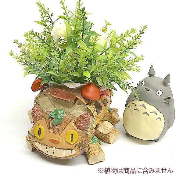 となりのトトロ　プランター　鉢植え　ジブリ スタジオジブリ となりのトトロプランターカバー トトロと森のネコバス