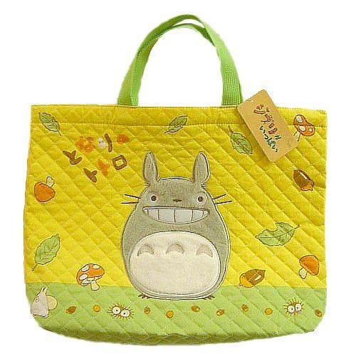 ジブリグッズ/となりのトトロ】レッスンバッグ/にこにこトトロ（入園