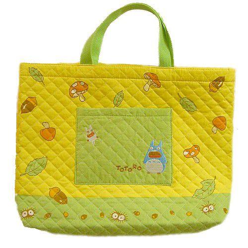 ジブリグッズ/となりのトトロ】レッスンバッグ/にこにこトトロ（入園