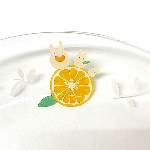 となりのトトロ夏みかんシリーズトトロと夏みかん スタジオジブリ作品『となりのトトロ』グッズ新商品、トトロと夏みかん