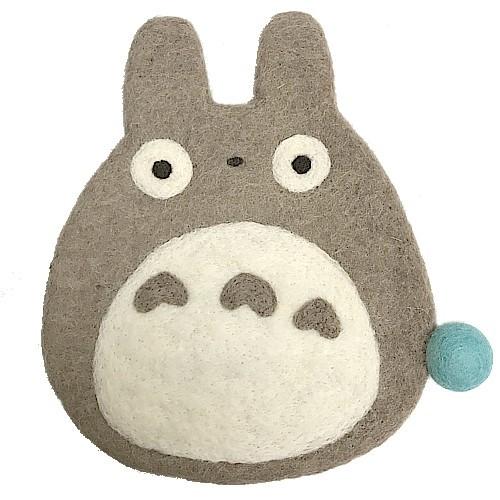 ジブリグッズ となりのトトロ ハンドメイド羊毛なべしき 大トトロ