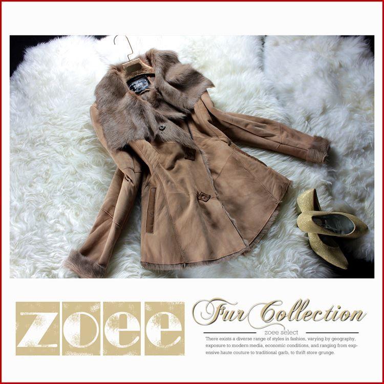 ムートンコート　Wフェイス仕様　a1331　ブラウン | 