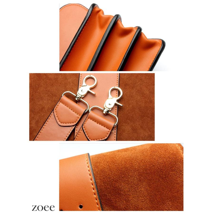 牛革バッグ レディース レザーショルダー ブラウン/ブラック/レッド/グリーン/カーキ d915 |  | 03