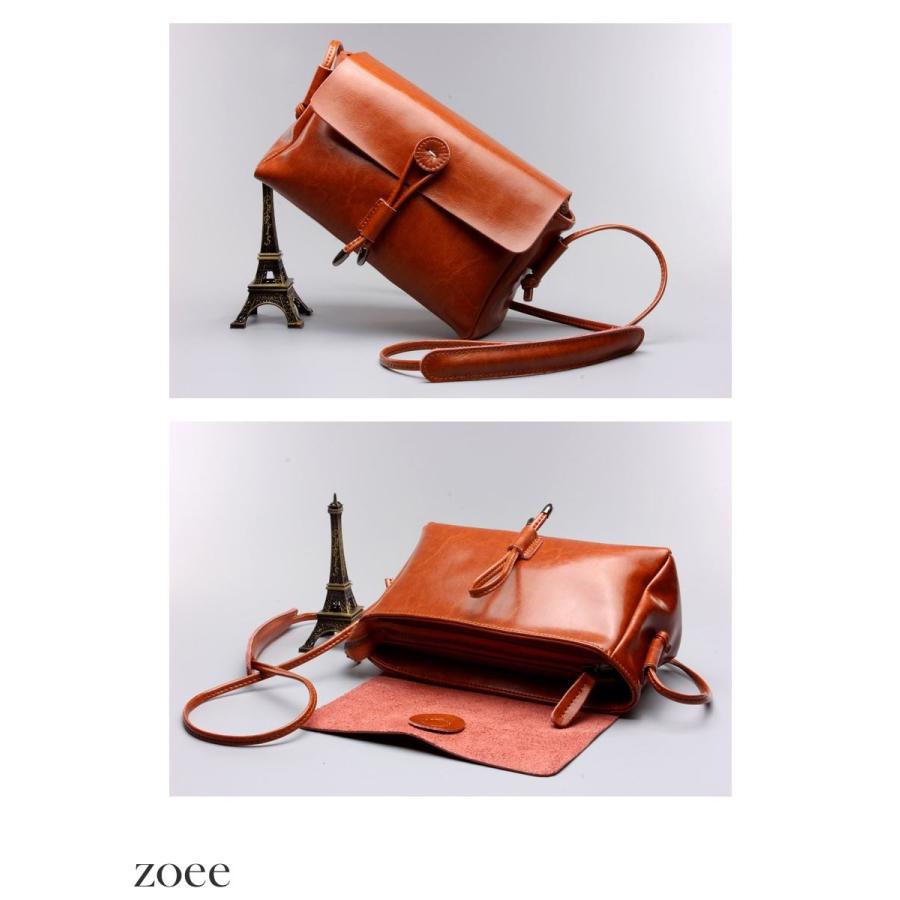 牛革バッグ レディース ショルダーバッグ  ブラウン/ブラック/チェリーピンク/ネイビー d919 |  | 01